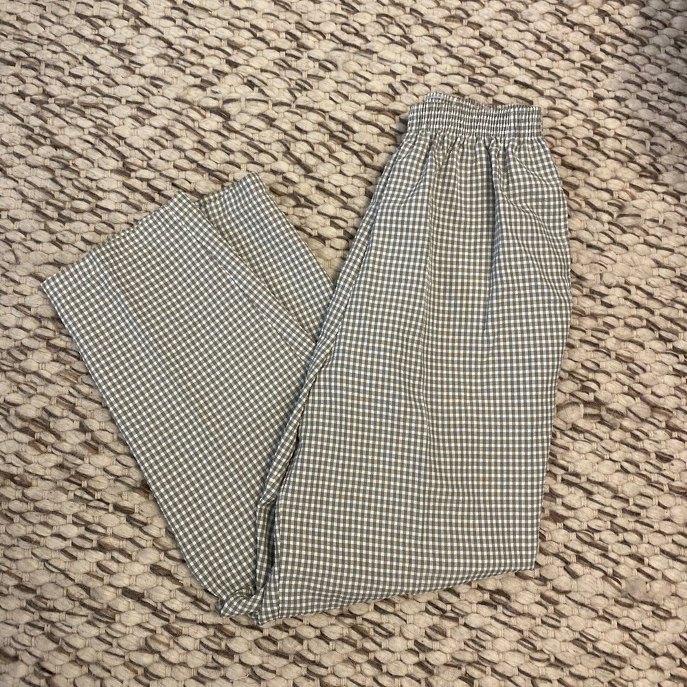 Bonworth Ankle Length Checkered Vintage Dress Pants / Trousers